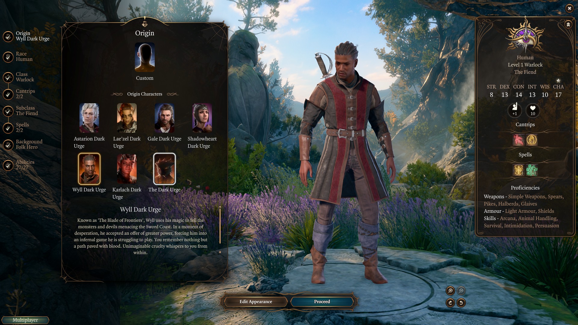 黑暗渴望的威尔 (Dark Urge Wyll)