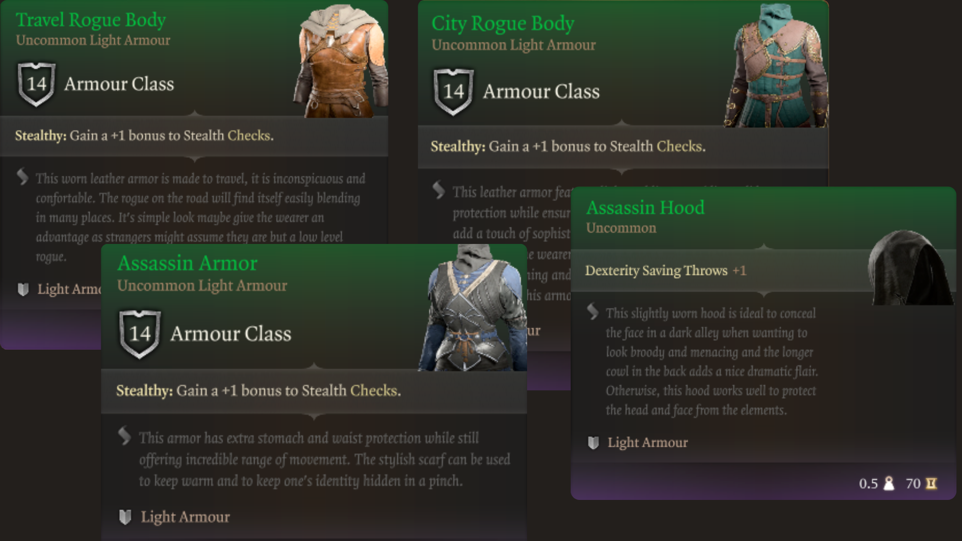 Poesielibre 的盗贼护甲 (Poesielibre’s Rogue Armor)