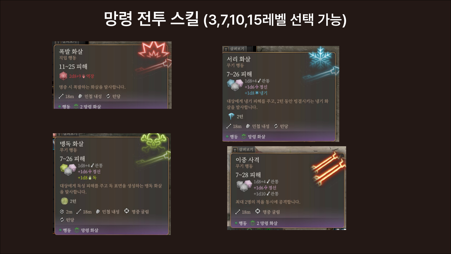 幽影法尔恩 – 战士流派 (ENG-KOR) (Ghost of Faerun – Fighter Subclass (ENG-KOR))