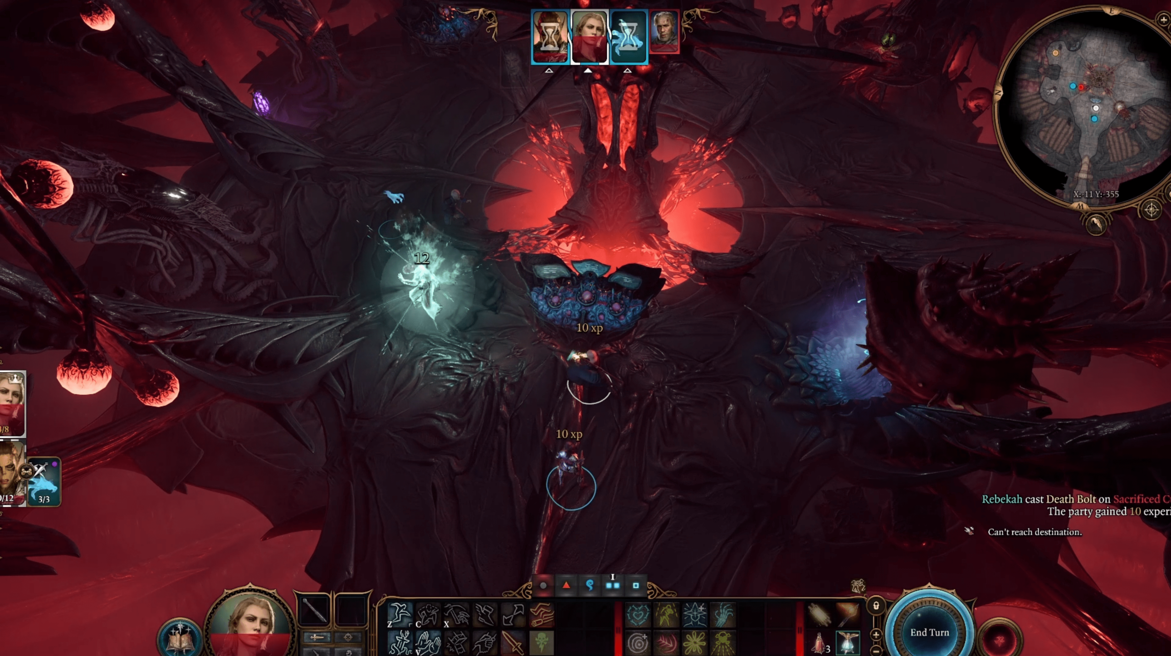 死亡闪电法术 (Death Bolt Spell)