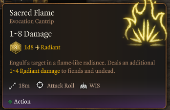 更好的圣焰术 (Better Sacred Flame)