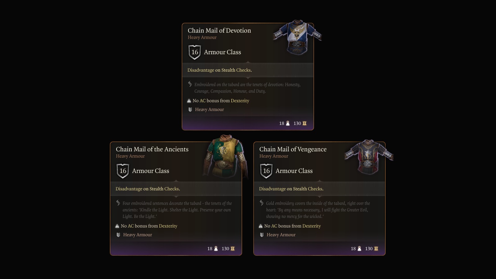 圣骑士初始装备重型盔甲 (Paladins start with heavy armor)