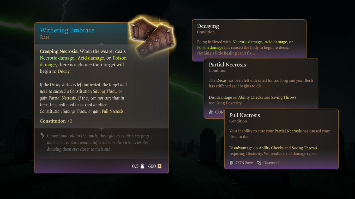 亡者之裔武器 (Graveborn Armaments)