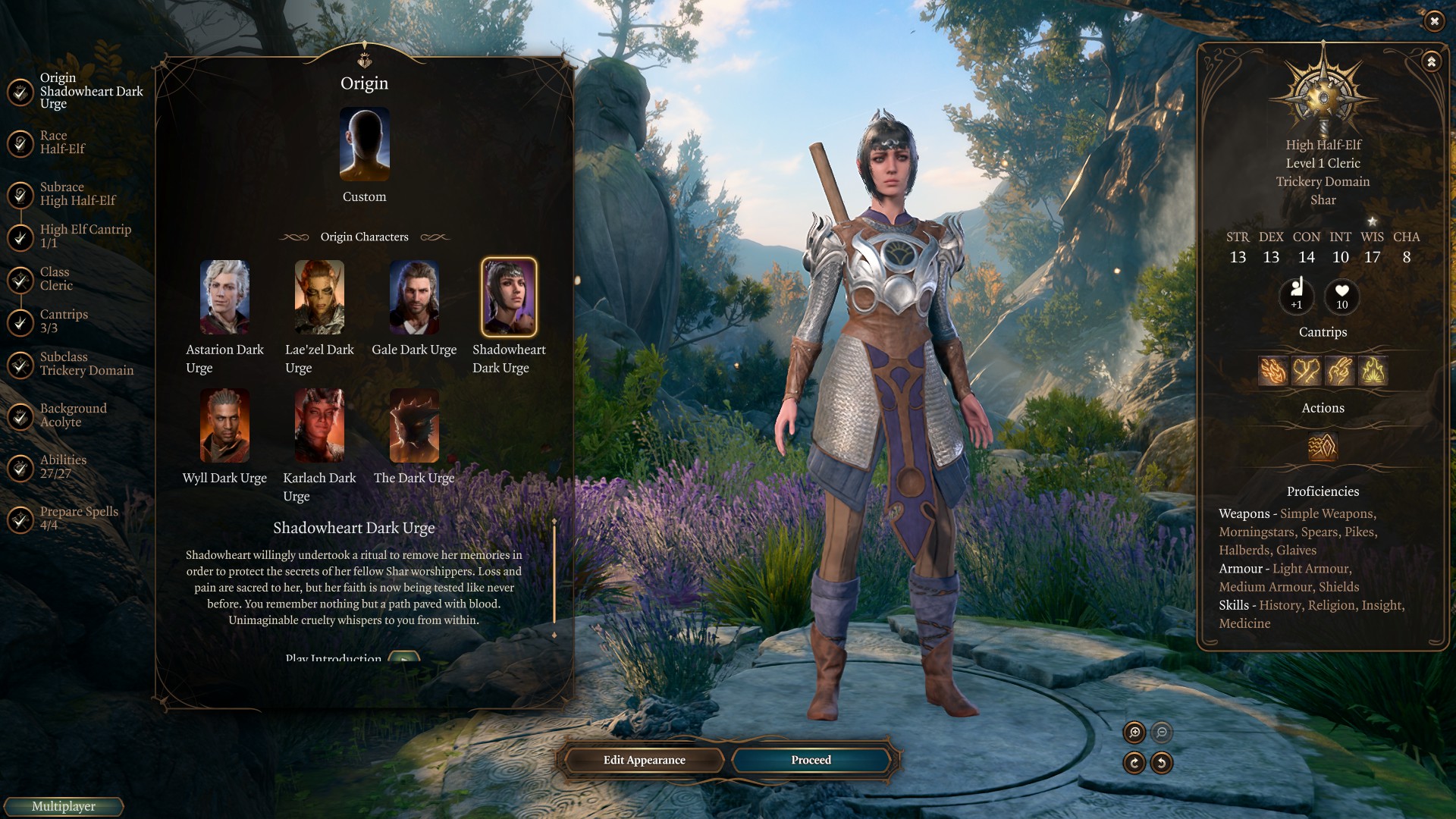 黑暗渴望暗之心 (Dark Urge Shadowheart)