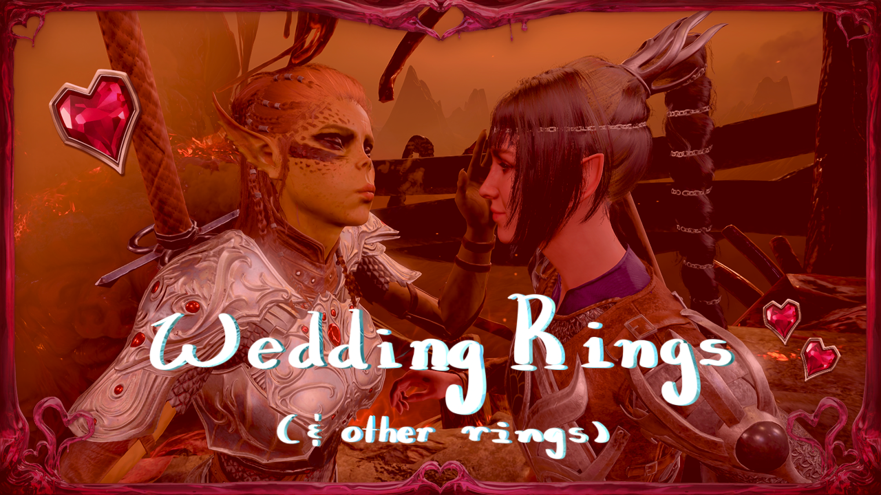 婚礼戒指（及其他戒指） (Wedding Rings (and other rings))