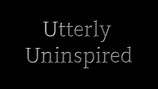彻底无灵感 (Utterly Uninspired)