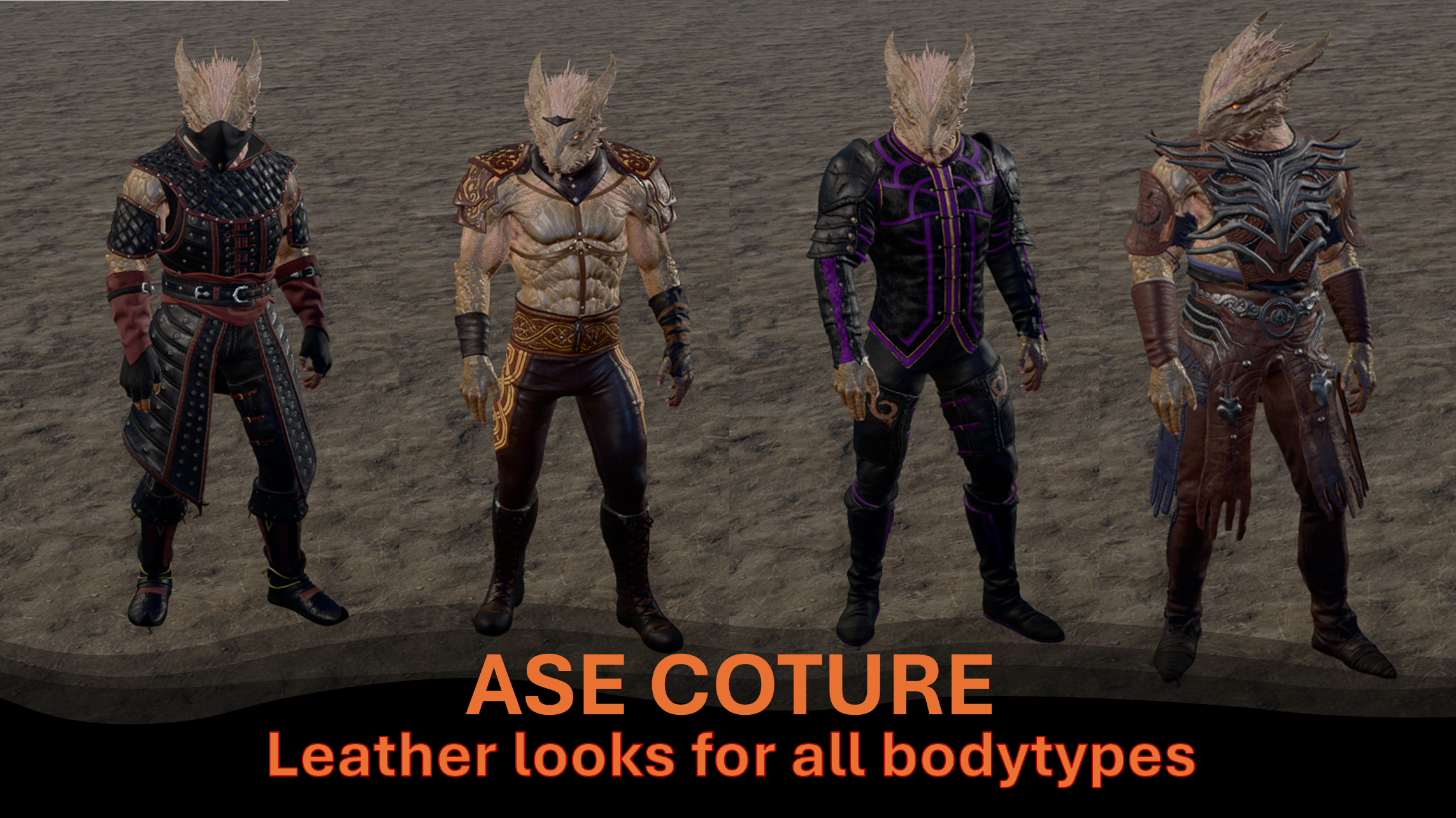 ASE – 皮革露营服装 (ASE – Leather Camp Coture)
