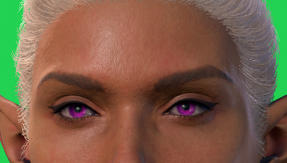 粉红眼睛 (pink eyes)