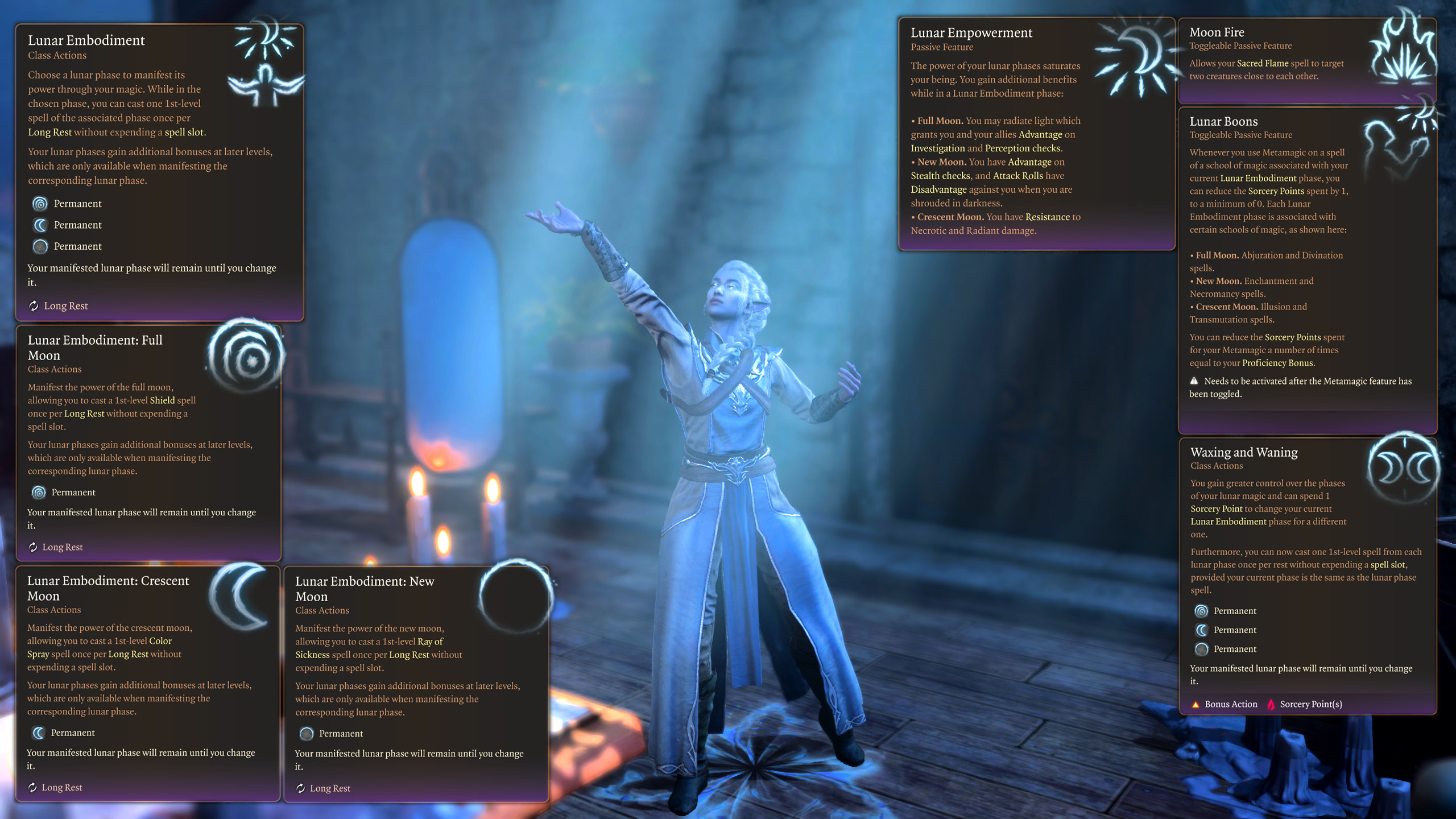 月之魔法：法师副职业 (Lunar Sorcery Sorcerer Subclass)