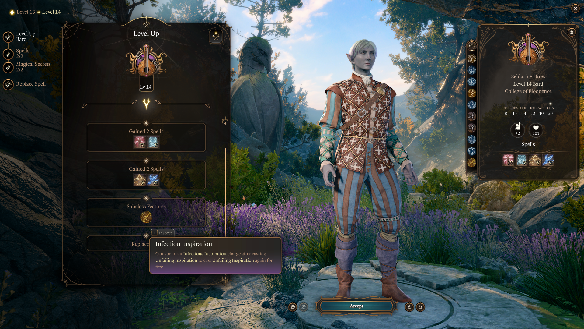 5e 魔法师吟游诗人口才流派 (5e Eloquence Bard Subclass)