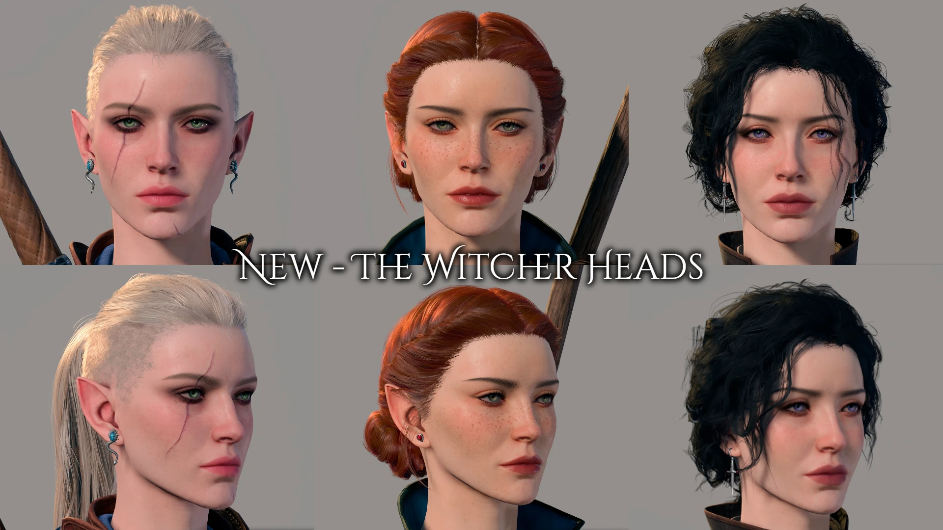 Koralina 的美学 – 更多头部 (Koralina’s Aesthetics – Even More Heads)